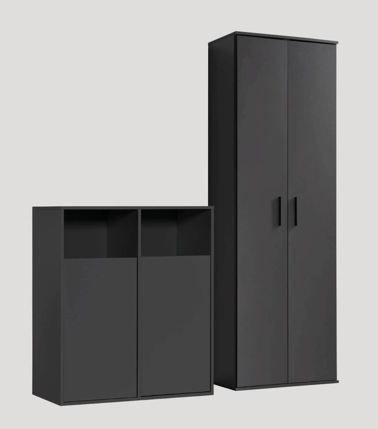 Mehrzweckschrank Set Schrankwand Büroschränke Mehrzweckschränke