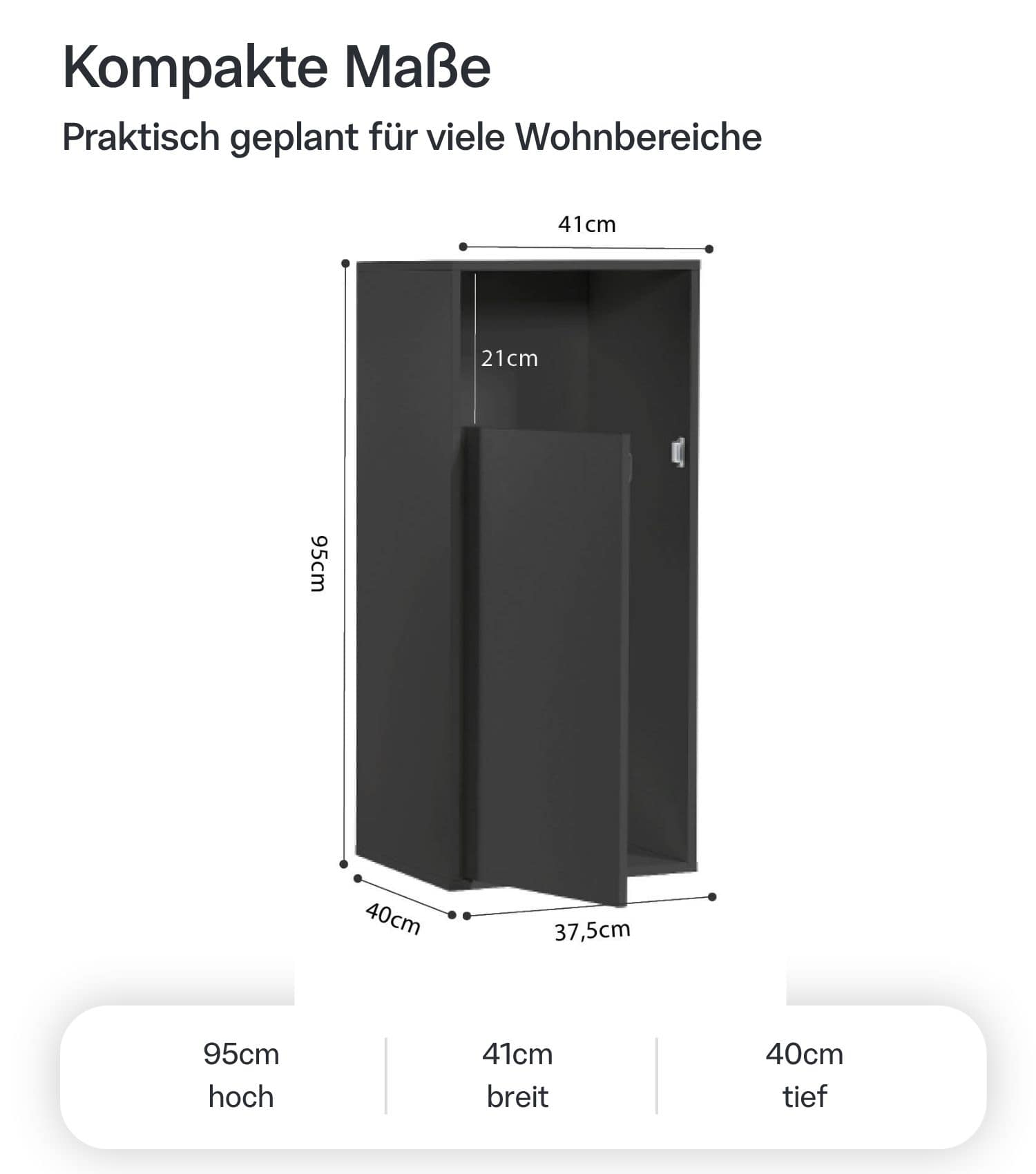 Wasmandkast 'Der Wäschehüter'