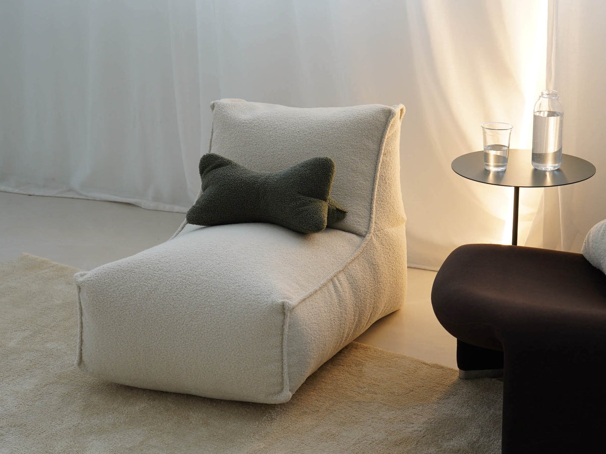 Sitzsack Sessel 'Doze' in Bouclé