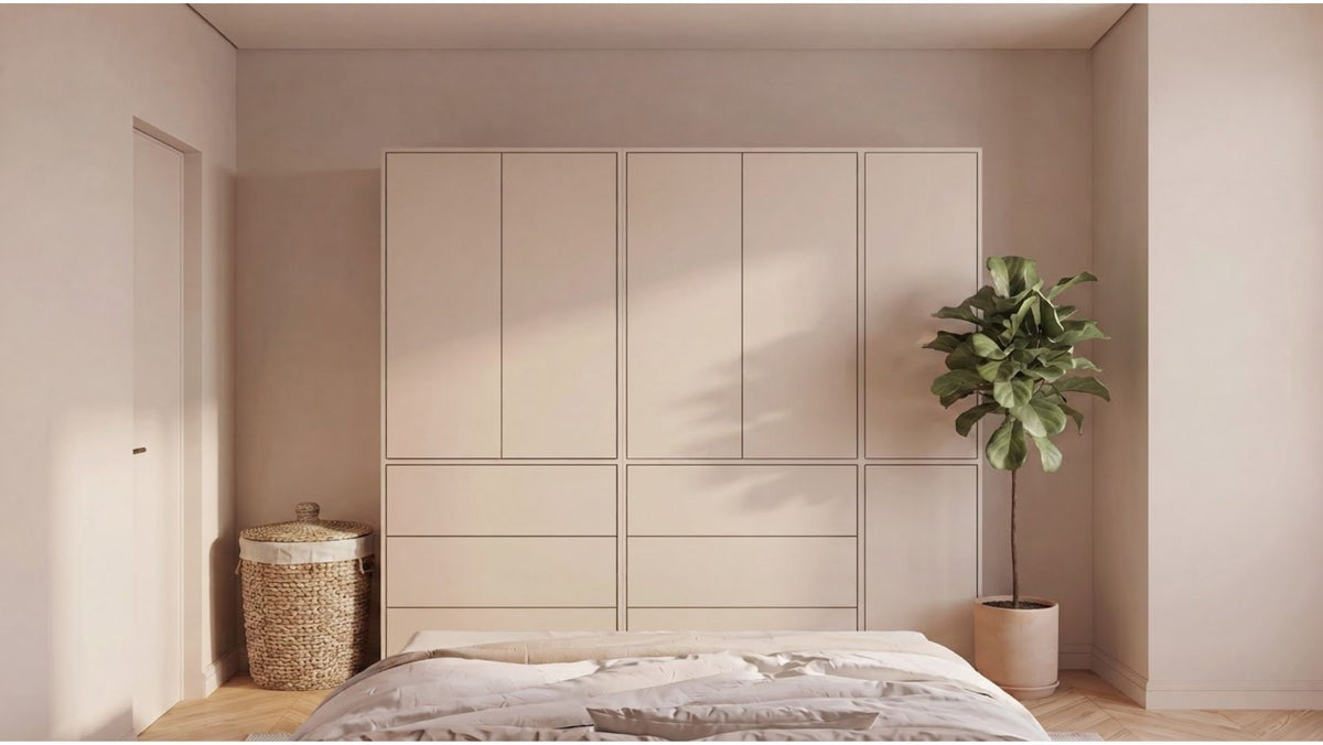 Kledingkast Kaschmir in de slaapkamer