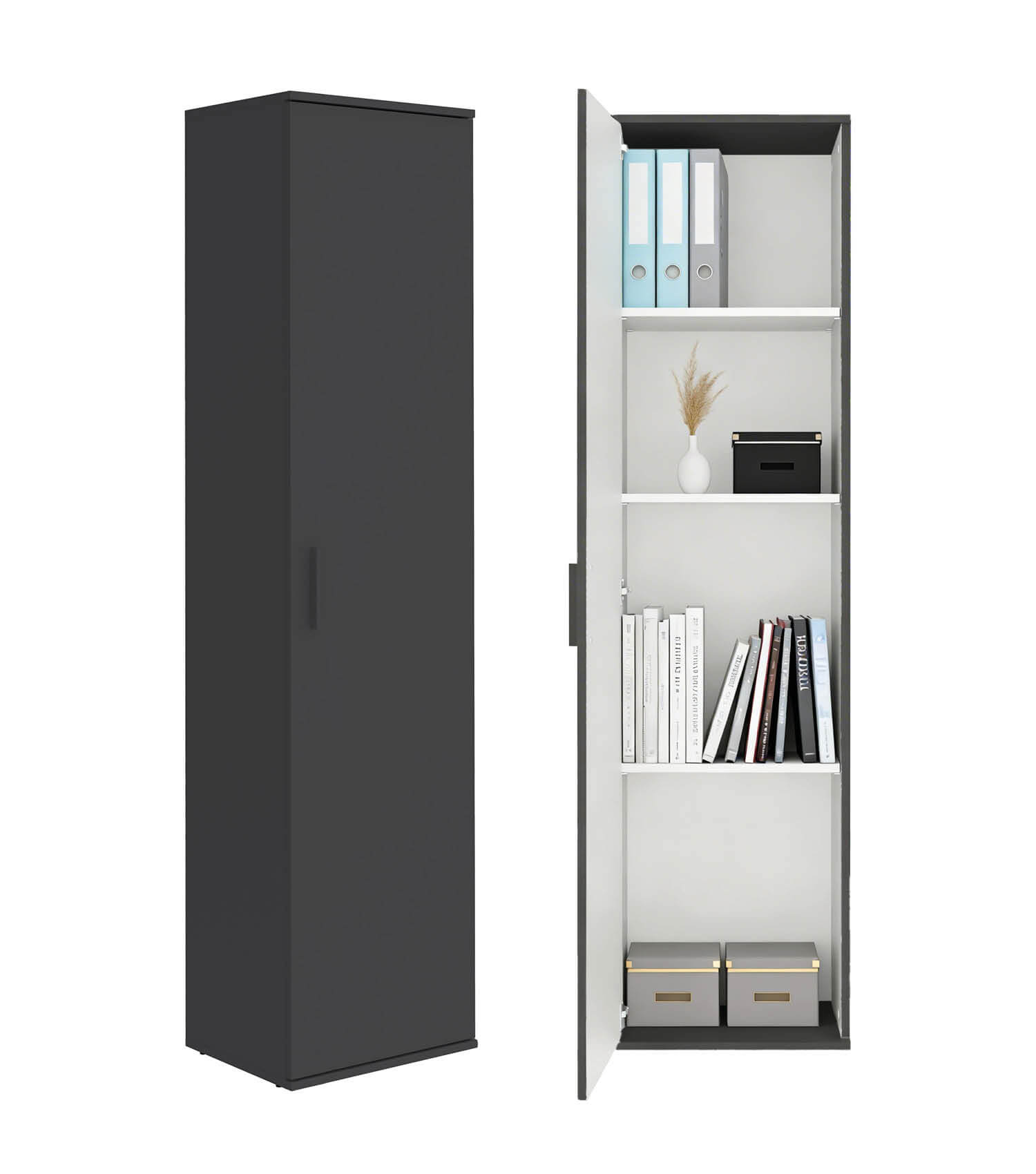Narrow broom cabinet, utility cabinet, storage cabinet, multipurpose cabinet, hallway cabinet, kitchen cabinet, all-purpose cabinet