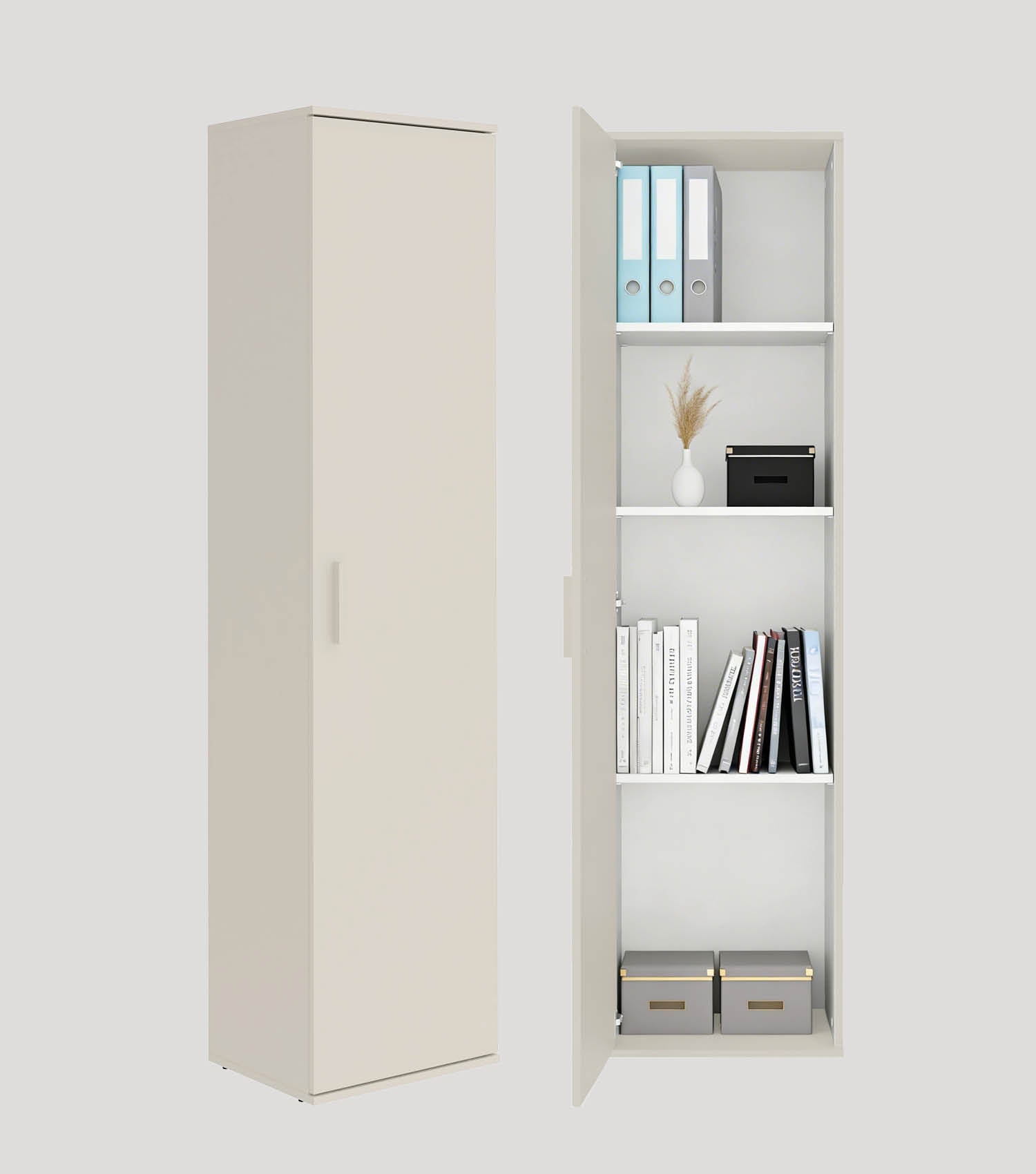 Besenschrank schmal Putzschrank Schrank Allzweckschrank Flurschrank Küchenschrank Mehrzweckschrank