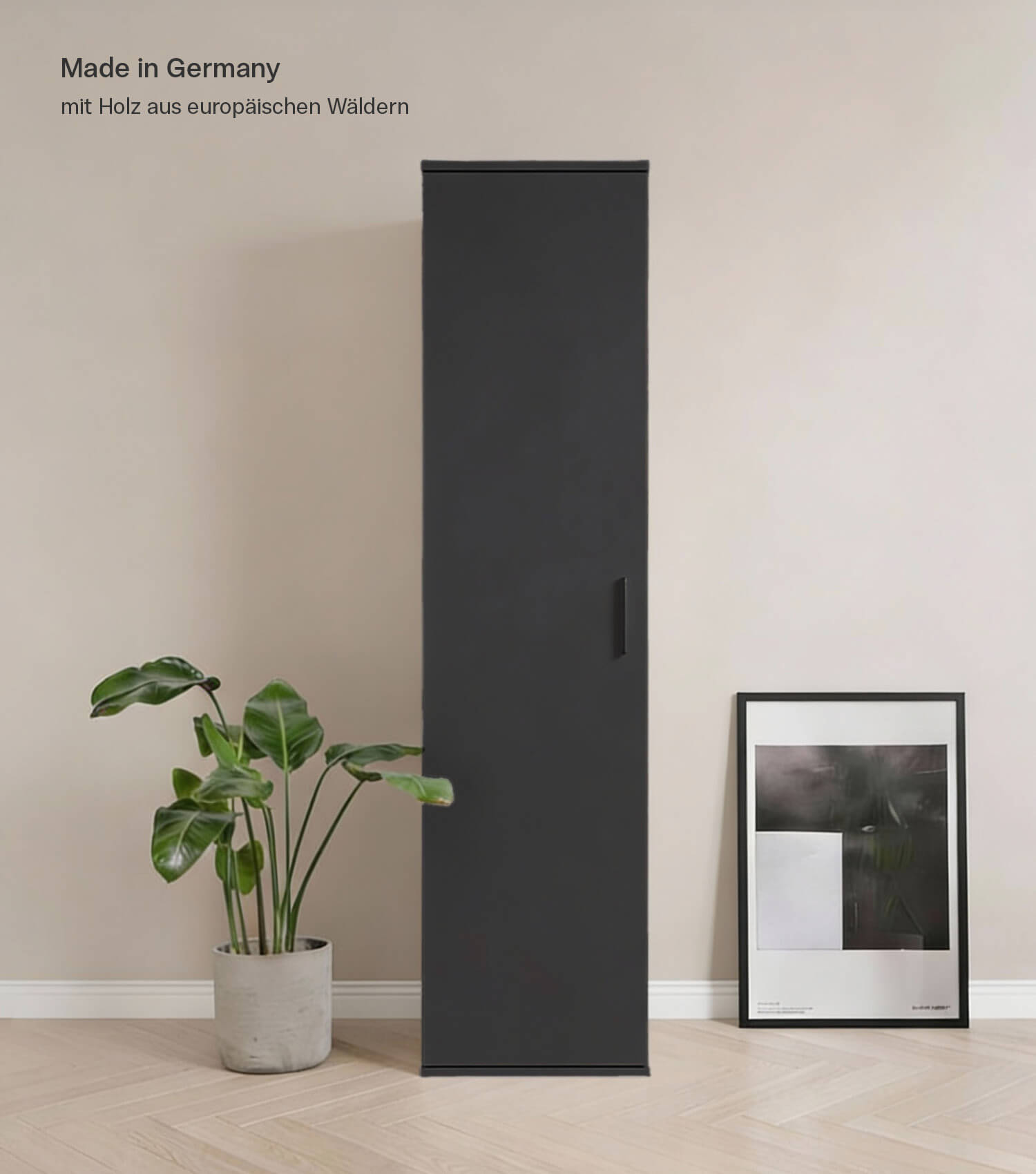Besenschrank schmal Putzschrank Schrank Allzweckschrank Flurschrank Küchenschrank Mehrzweckschrank