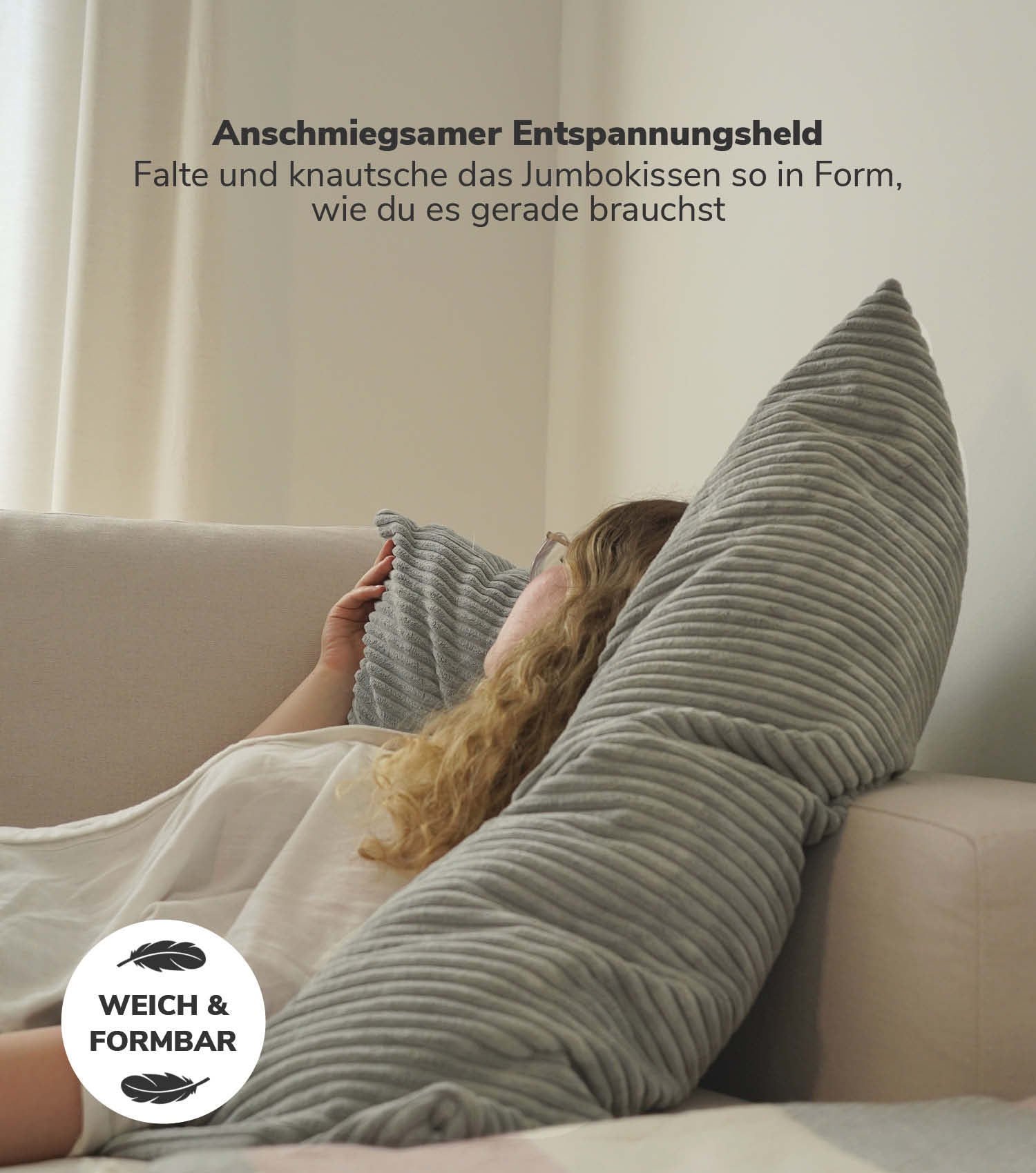 XXL Kissen Jumbokissen Riesenkissen Rückenkissen Sofakissen Liegekissen