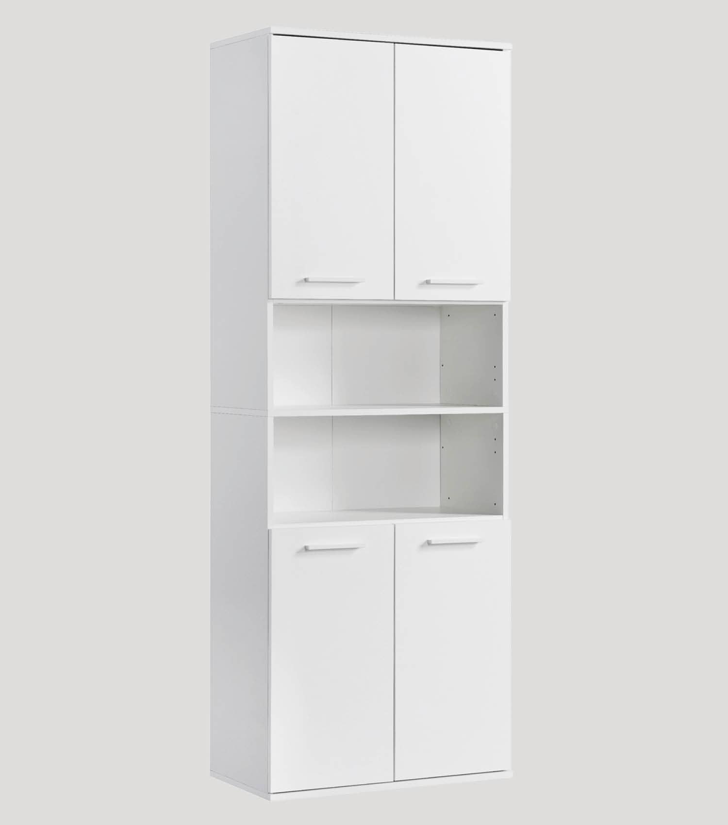 Bad-Hochschrank Badezimmerschrank Badschrank Badezimmerregal Schrank#sku_BS3.2-alpw