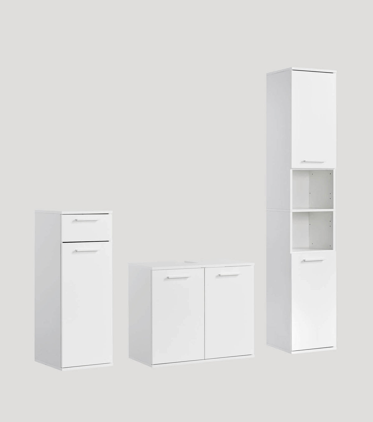 Badmöbel Set Badschrank Set Badschränke Badezimmerschränke Schrank Set#sku_BS6.2-alpw