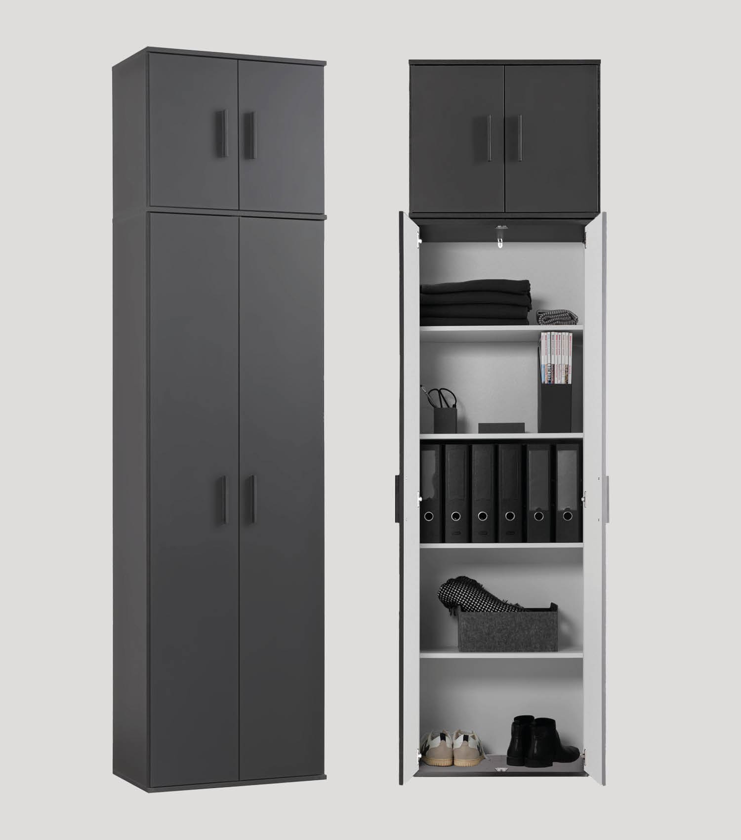 Mehrzweckschrank Hochschrank Schuhschrank Allzweckschrank Flurschrank#sku_MS+A1.3ant-solo