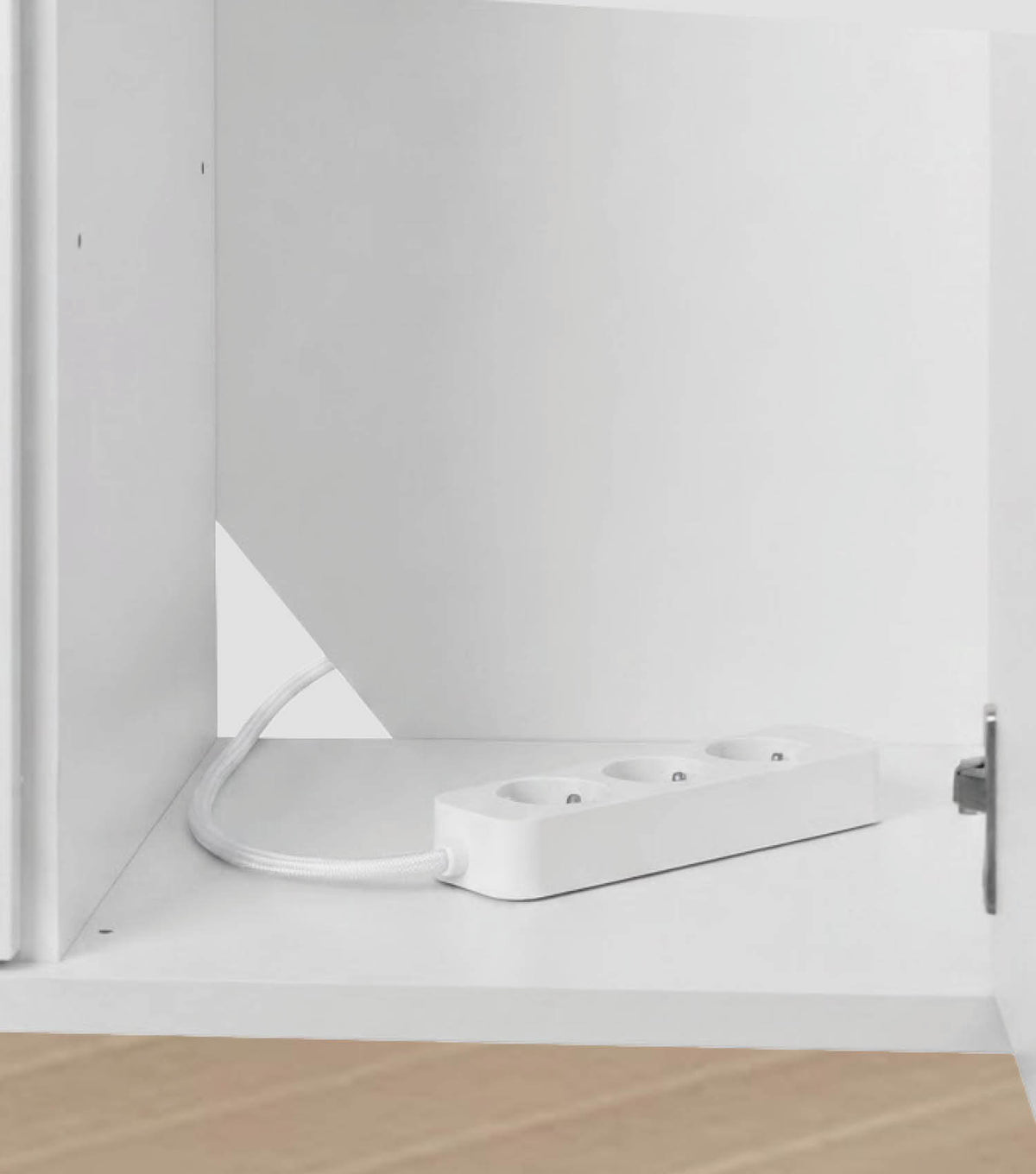 Utility cabinet 'Trio' household cabinet broom cupboard pantry cabinet