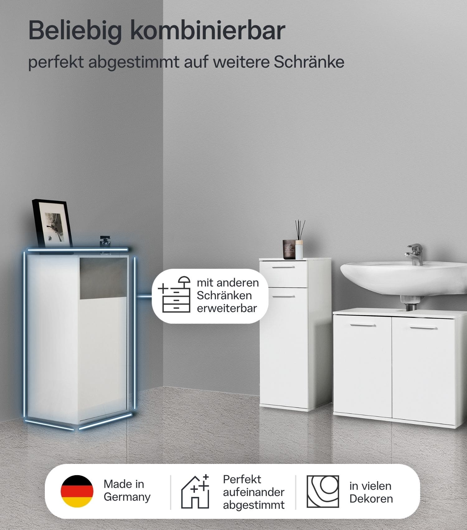 Wasmandkast 'Der Wäschehüter'