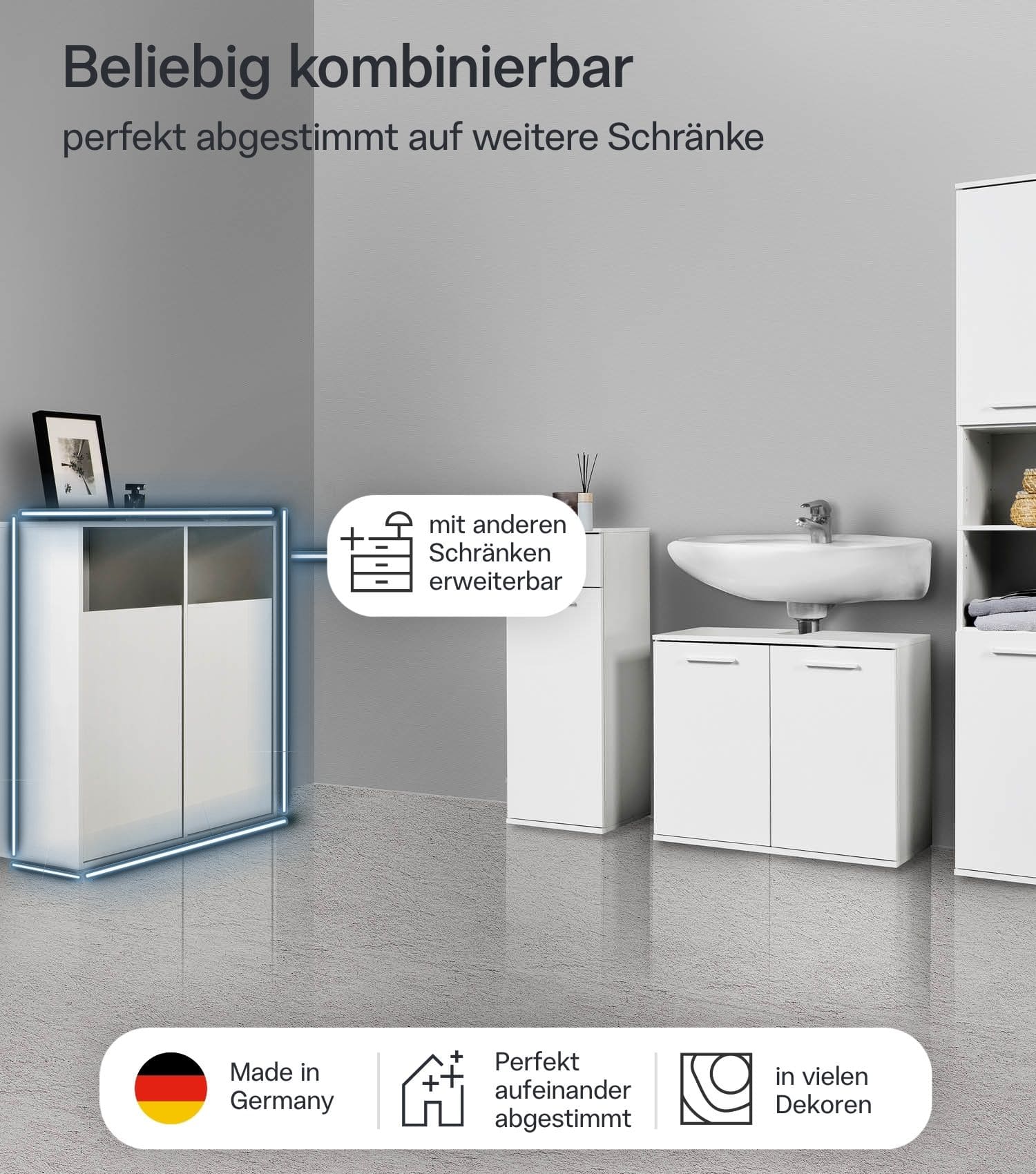 Wasmandkast 'Der Wäschehüter'