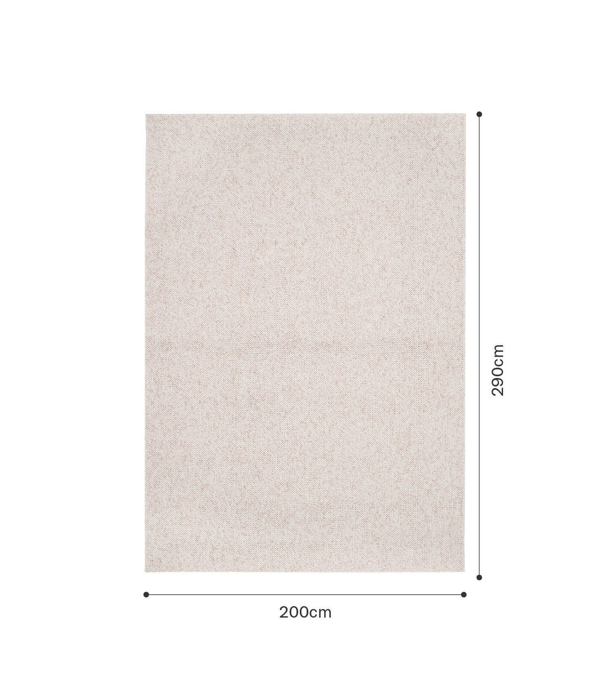 Waschbarer Indoor Teppich 'Loop' Teppich Wohnzimmer Moderner Teppich
