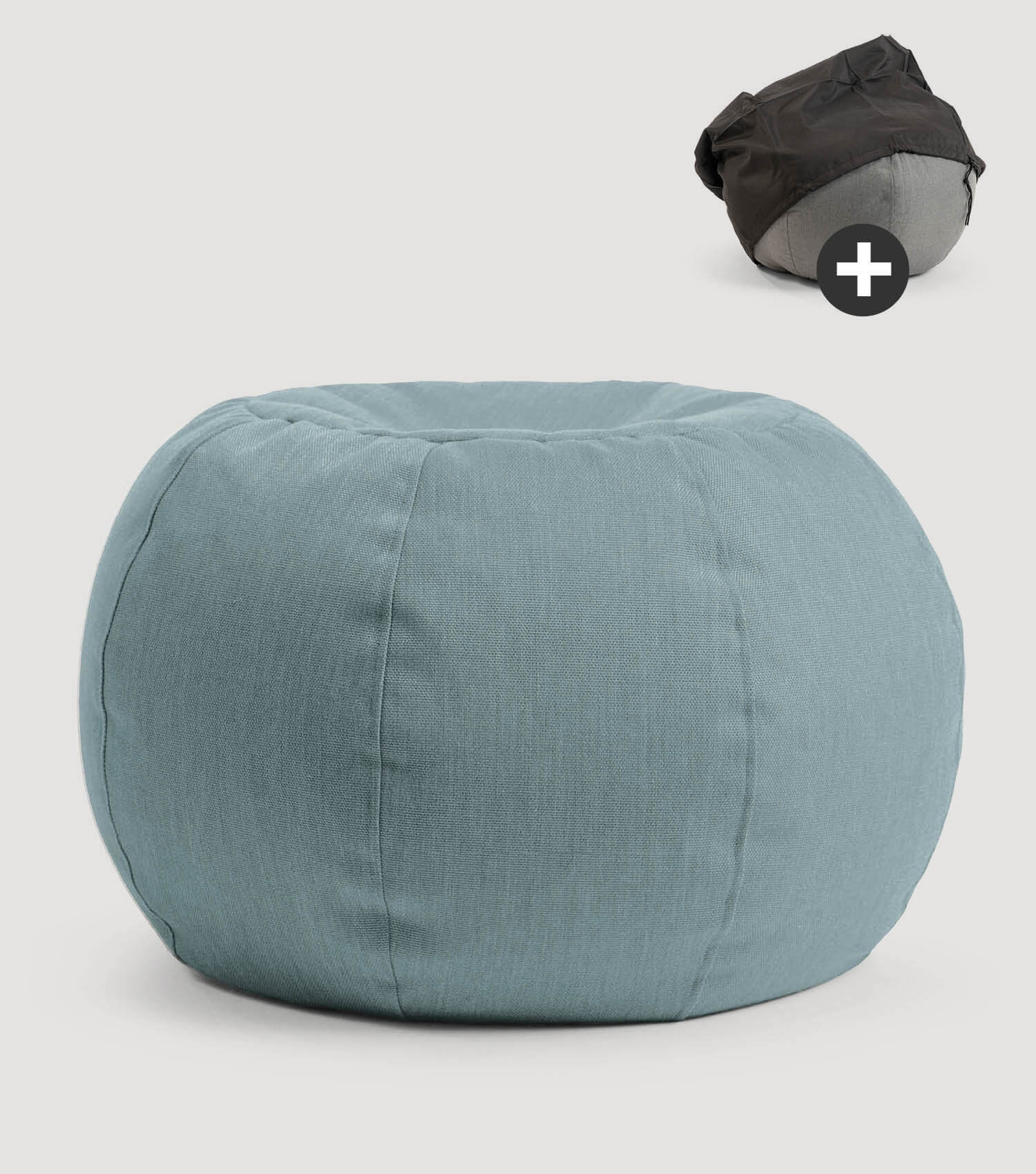 Outdoor Pouf Sitzpouf Outdoor Gartenhocker Gartenmöbel Hocker#sku_PF6Talea-025hbla+SH1