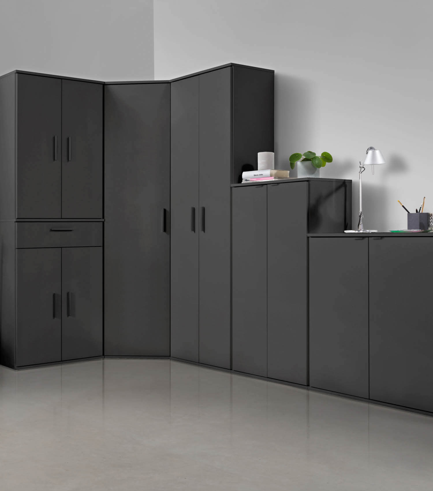 Mehrzweckschrank + Schubladen 'Der Praktische' Aktenschrank Schuhschrank
