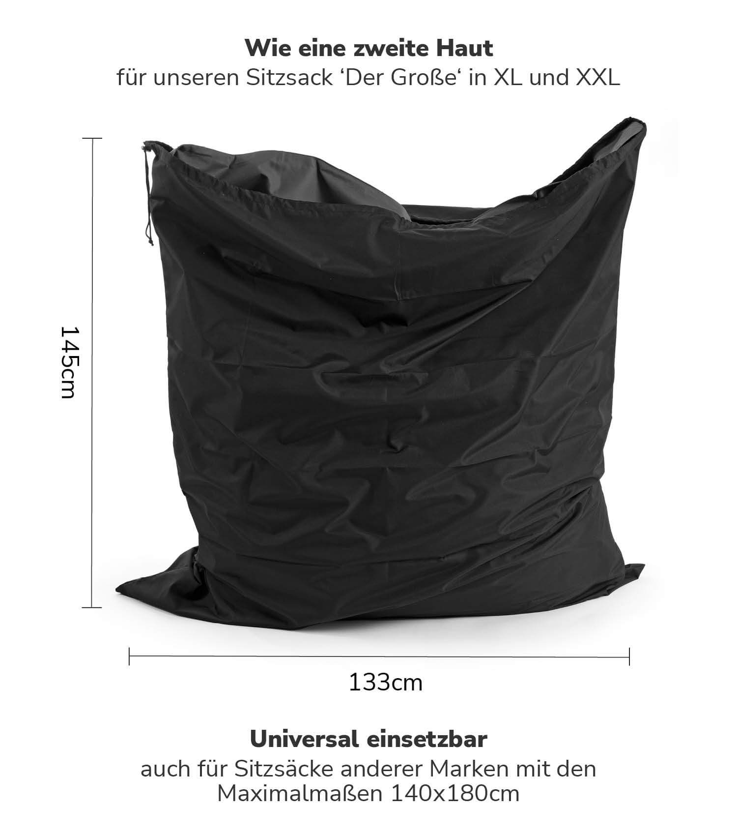 Schutzhülle wetterfest Cover Sitzsack Hülle wasserfest Bean Bag