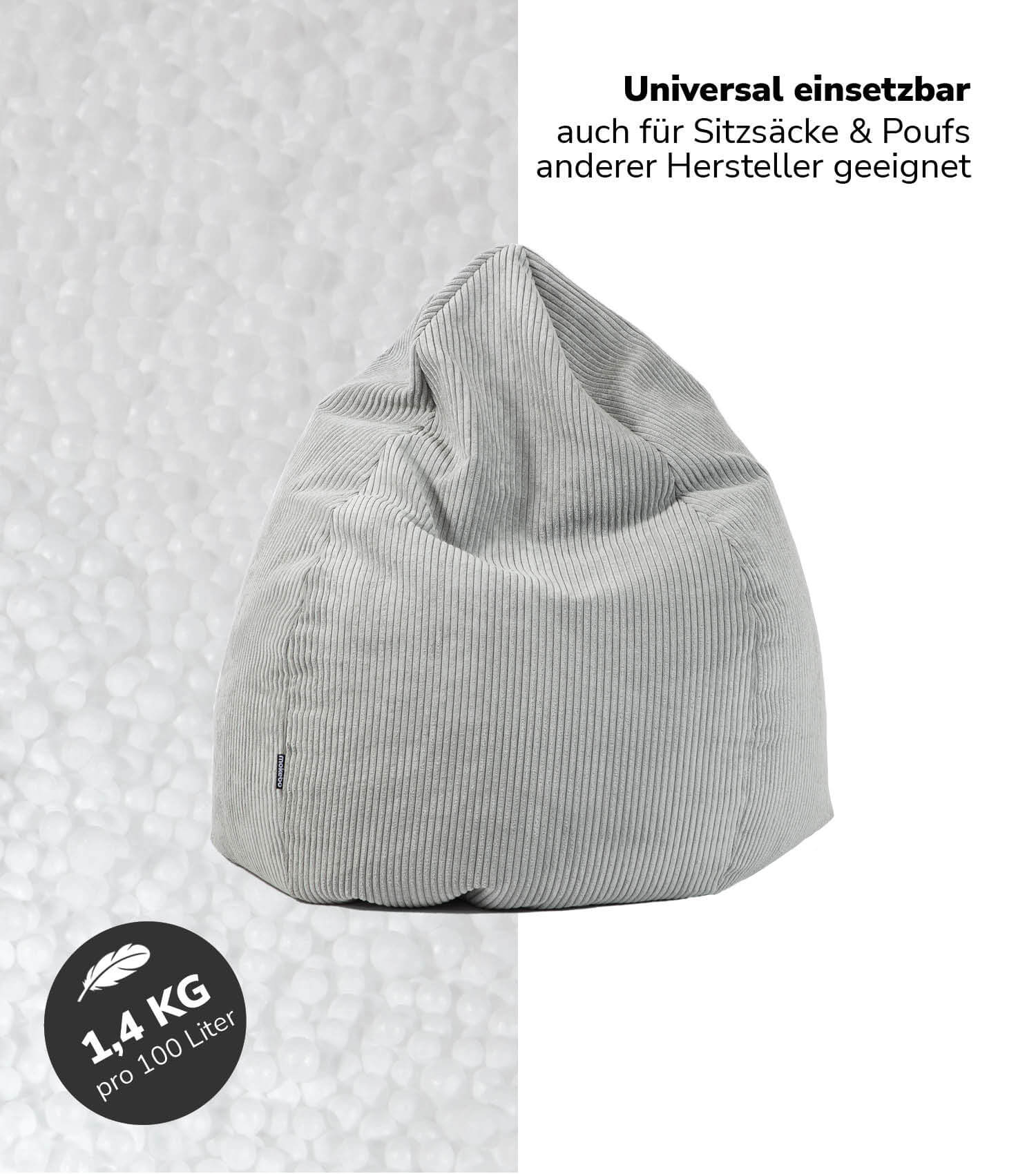 Sitzsack-Füllung ‘Der Nachfüller’ auch als EPS-Perlen Nachfüllpack  