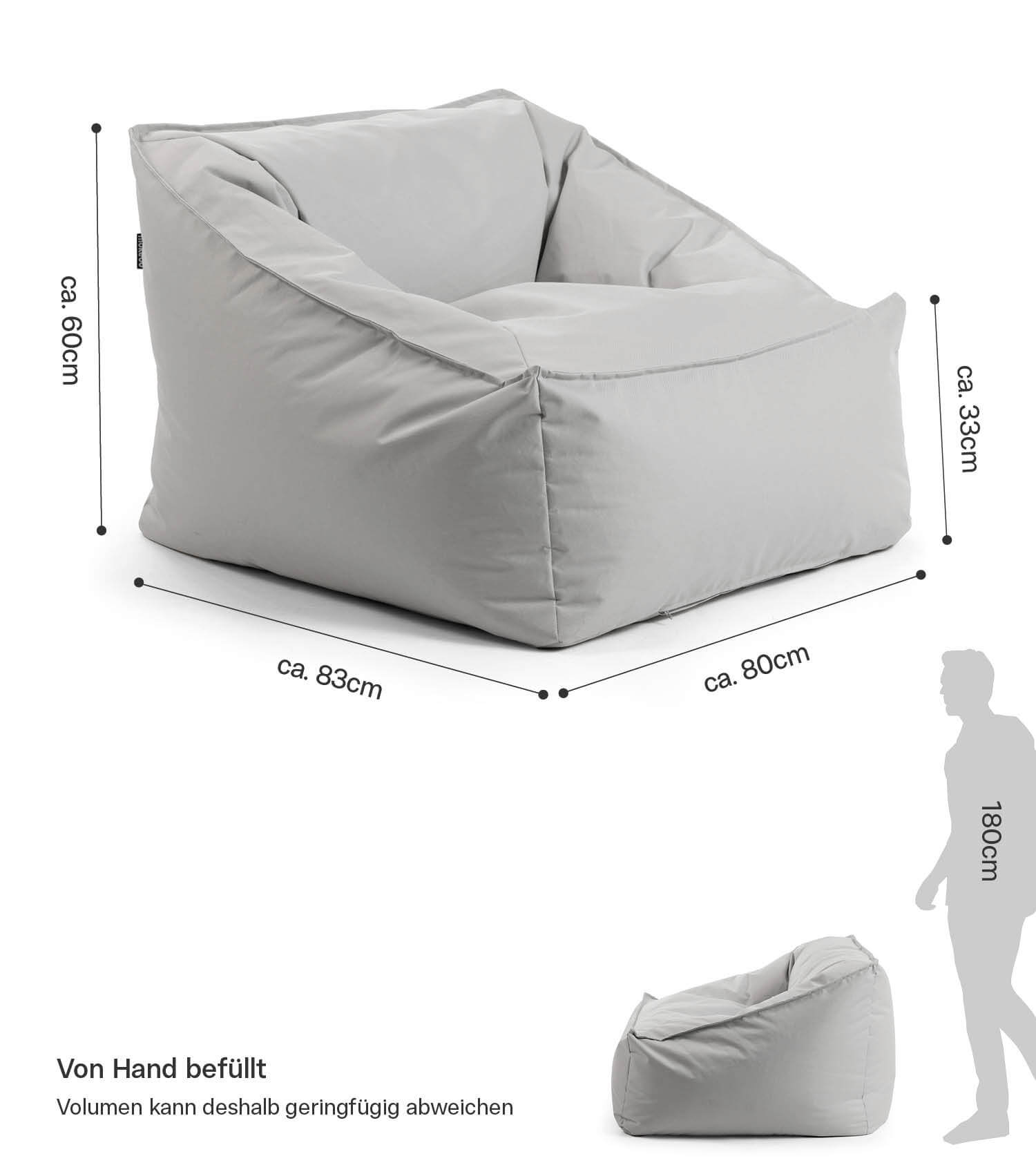 Outdoor zitzak 'Der Sunnyboy'